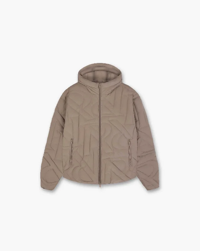 Sale Event casual sports coatInitial Lightweight Hooded Jacket - Mushroom