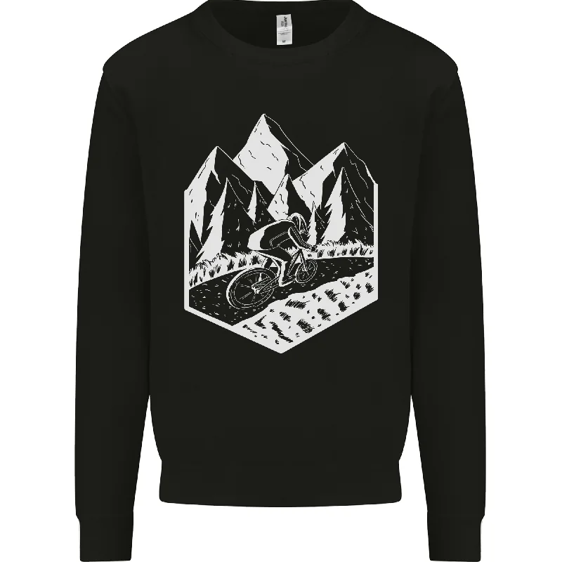 Reduced Prices DH Downhill Mountain Biking Cycling Bicycle Mens Sweatshirt Jumper