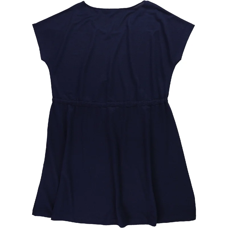 Bonus Savings vintage dressFrench Connection Womens Drawstring Waist Shift Dress, Blue, Medium Bonus Savings vintage dressFrench Connection Womens Drawstring Waist Shift Dress, Blue, Medium