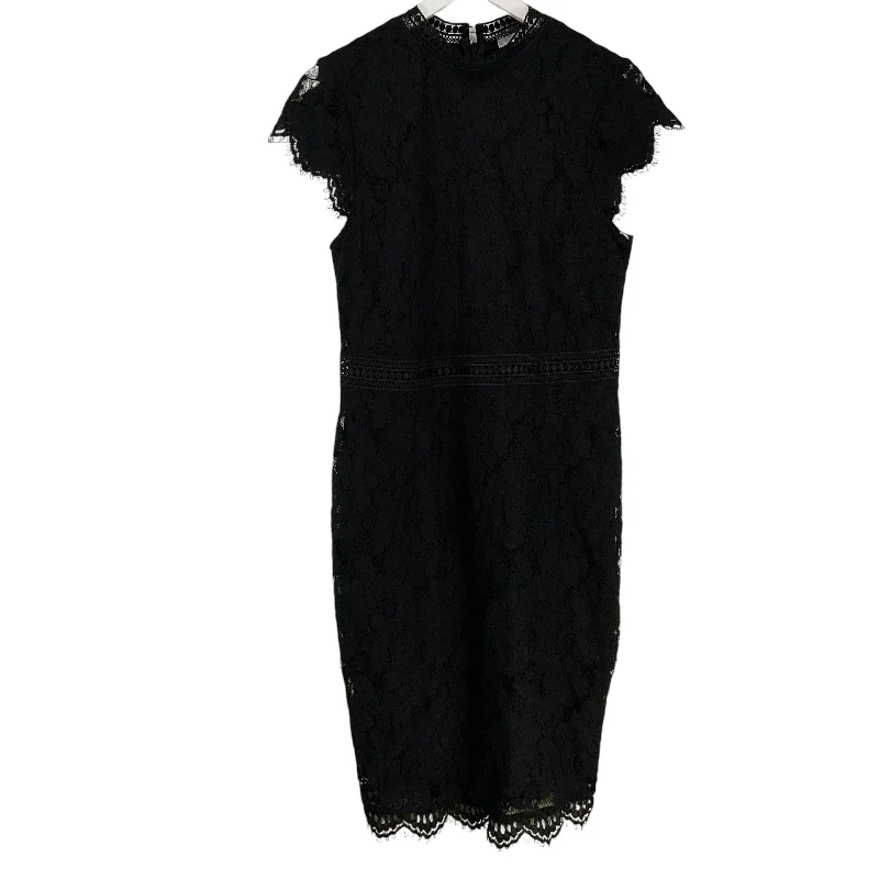 Epic Deals satin dressDress Casual Short By H&m In Black, Size: M
