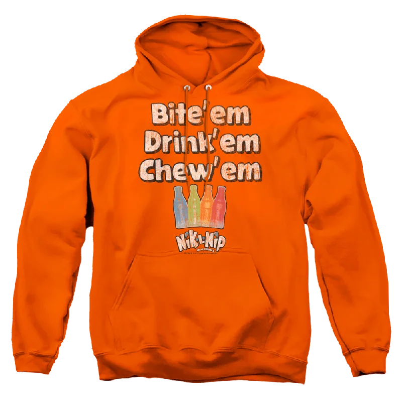 oversized pullover hoodieDubble Bubble Bite Drink Chew - Pullover Hoodie