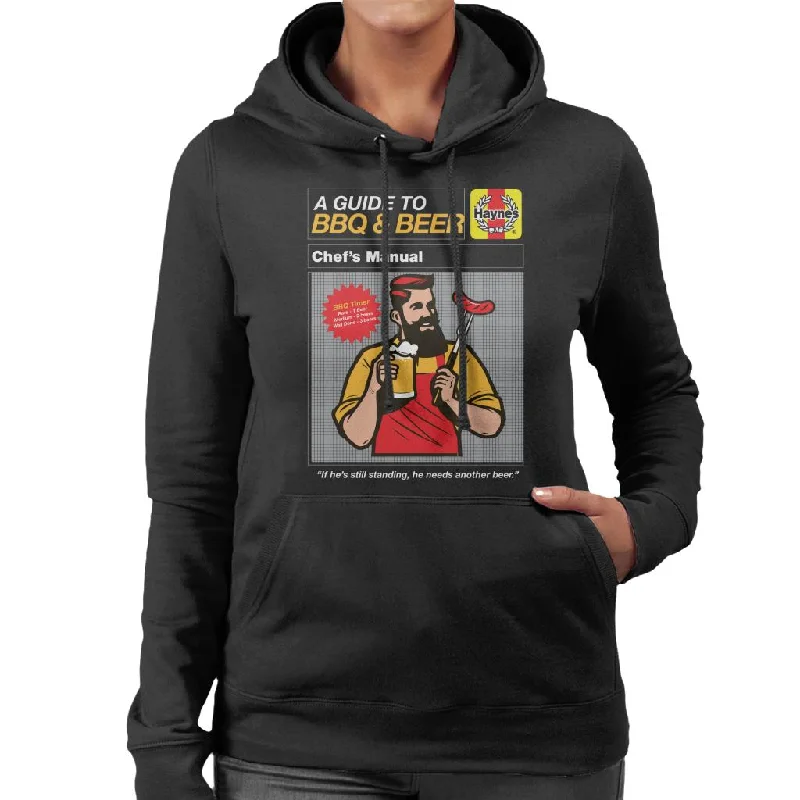 Steals and Deals activewear hoodieHaynes Guide To BBQ & Beer Women's Hooded Sweatshirt Steals and Deals activewear hoodieHaynes Guide To BBQ & Beer Women's Hooded Sweatshirt