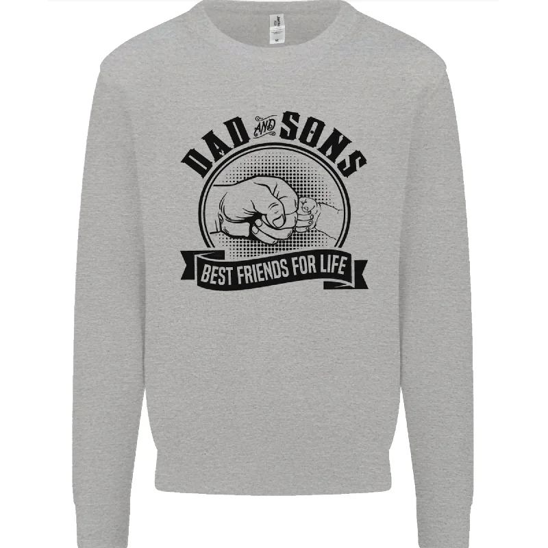 Amazing Deals Dad & Sons Best Friends Fathers Day Mens Sweatshirt Jumper