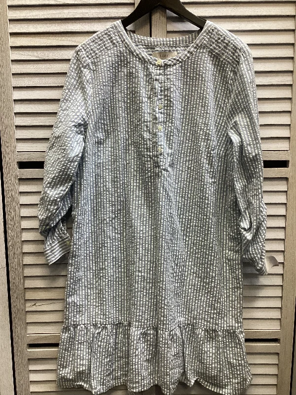 Factory Direct Sale high-waisted dressDress Casual Midi By Loft In Striped Pattern, Size: Xl Factory Direct Sale high-waisted dressDress Casual Midi By Loft In Striped Pattern, Size: Xl
