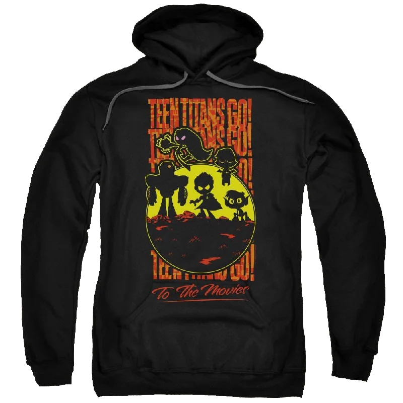 Super Sale premium zip-up hoodieTeen Titans Go Titans Silhouette Pullover Hoodie