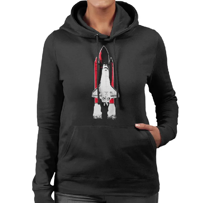 stylish hoodieNASA Atlantis Shuttle Launch Women's Hooded Sweatshirt