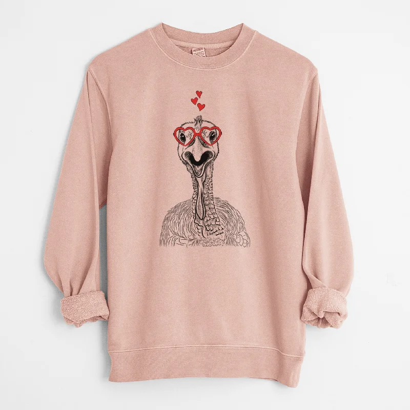 Special Savings comfortable athletic sweatshirtValentine Gobble the Turkey - Unisex Pigment Dyed Crew Sweatshirt Special Savings comfortable athletic sweatshirtValentine Gobble the Turkey - Unisex Pigment Dyed Crew Sweatshirt
