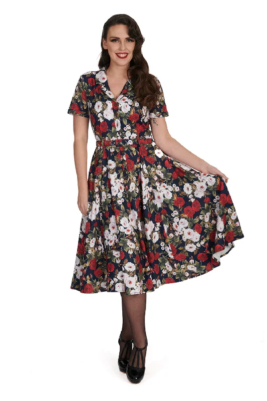 Clearance Event casual knit dressDark Rose Dress
