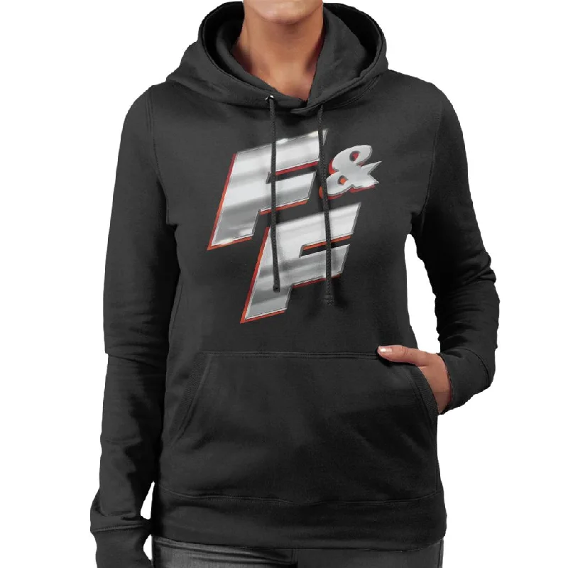 Unbeatable Prices zip-up hoodie for gymThe Fast and The Furious FF Chrome Logo Women's Hooded Sweatshirt Unbeatable Prices zip-up hoodie for gymThe Fast and The Furious FF Chrome Logo Women's Hooded Sweatshirt