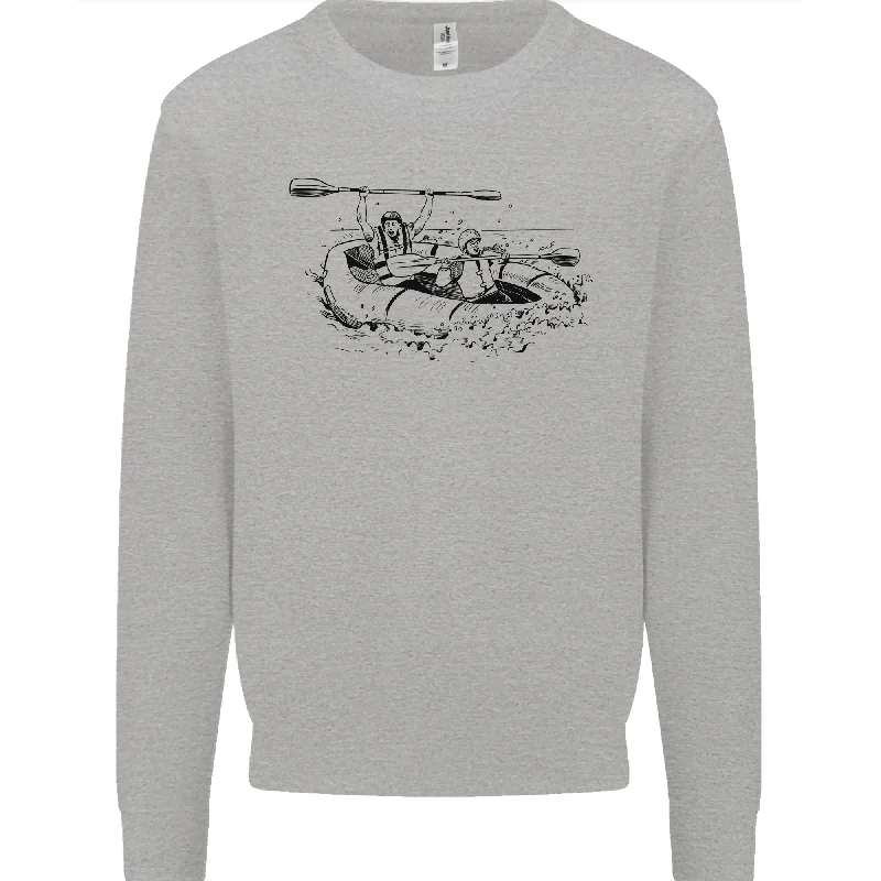 Time-Limited Offer Dinghy Rapids White Water Rafting Whitewater Mens Sweatshirt Jumper Time-Limited Offer Dinghy Rapids White Water Rafting Whitewater Mens Sweatshirt Jumper