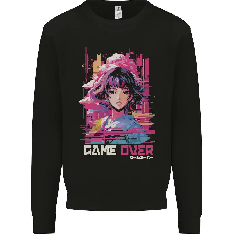 Massive Deals lightweight fitness hoodieAnime Game Over Video Games Mens Sweatshirt Jumper Massive Deals lightweight fitness hoodieAnime Game Over Video Games Mens Sweatshirt Jumper