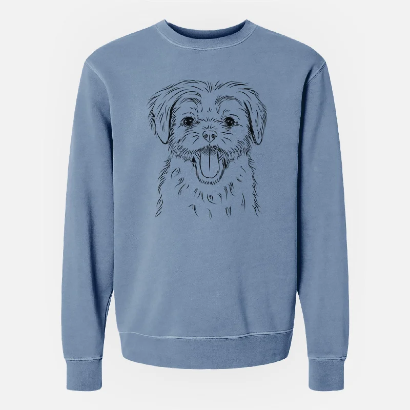 Deal of the Week Bare Gizmo the Maltese - Unisex Pigment Dyed Crew Sweatshirt