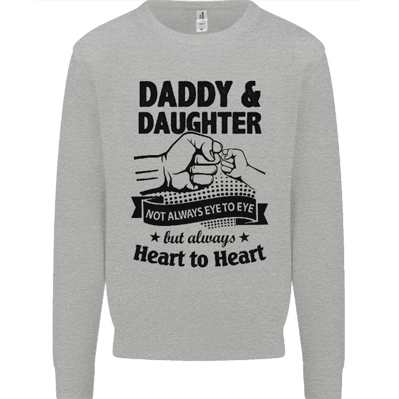 Midnight Madness Daddy and Daughter Funny Fathers Day Mens Sweatshirt Jumper