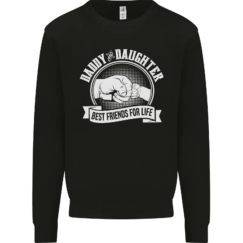 Super Sale Daddy & Daughter Best Friends Fathers Day Mens Sweatshirt Jumper