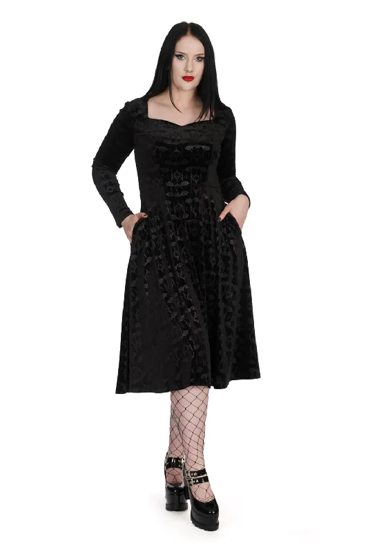 Price Cut lace dressVelvet Bat Fit & Flare Dress
