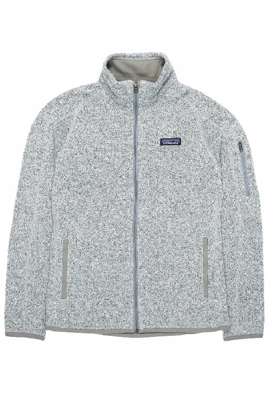 Final Clearance chic outerwearPatagonia Better Sweater Women's Jacket - Birch White Final Clearance chic outerwearPatagonia Better Sweater Women's Jacket - Birch White