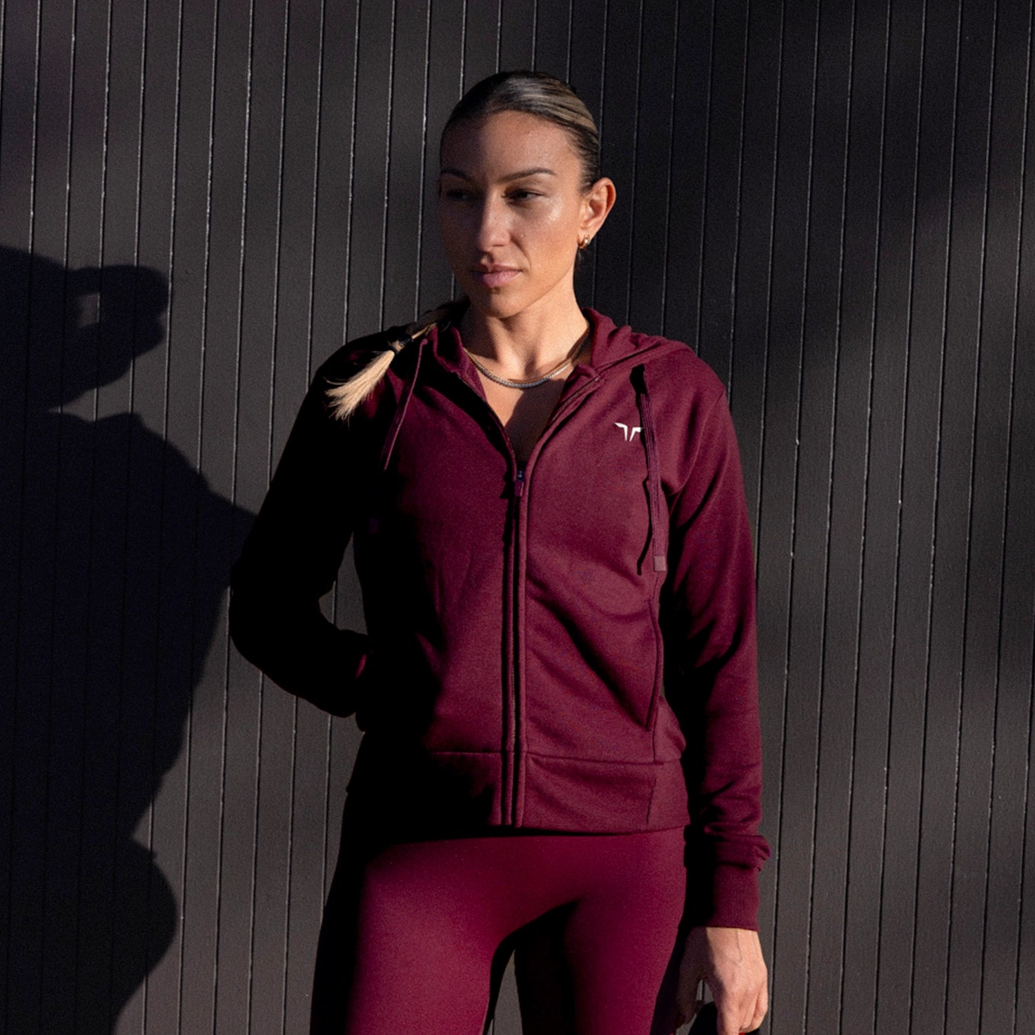 Bargain Prices Slim Fit Hoodie - Pickled Beet