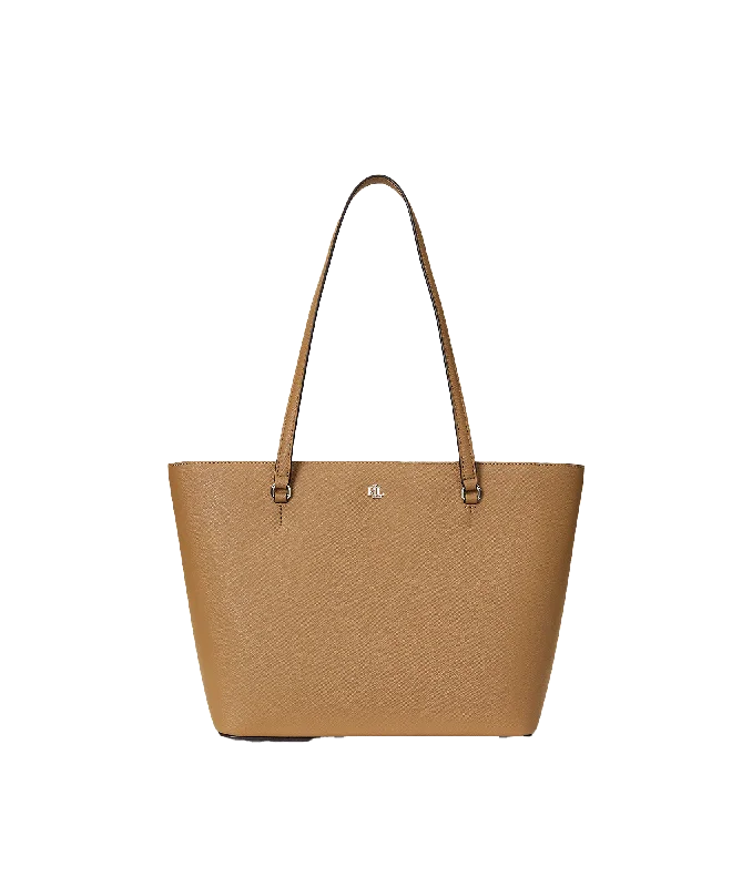Buy Now functional coatCrosshatch Leather Medium Karly Tote - Brown
