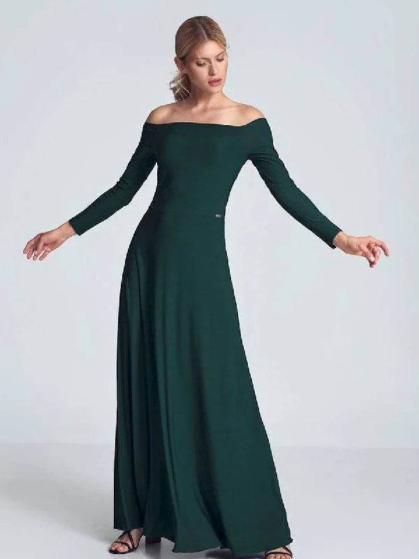 Savings Galore structured dressLong dress model 147923 Figl