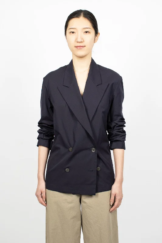 Deep Discounts trendy puffer coatDouble Breasted Shirt Midnight
