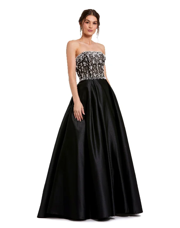 Deal Zone long-sleeve floral dressMac Duggal 2225 Dress