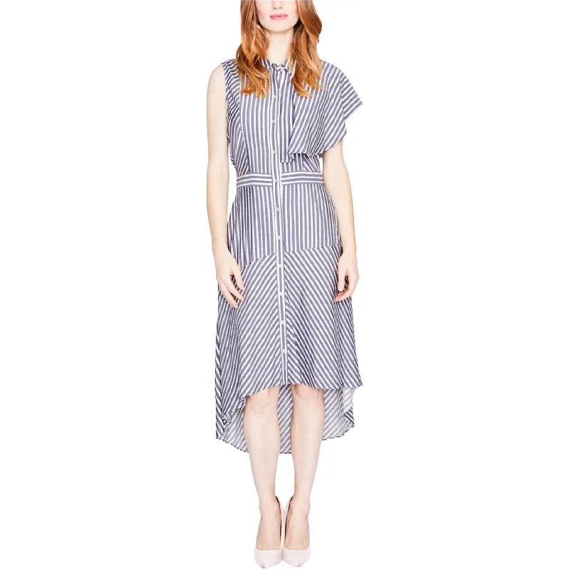 While Supplies Last shift dressRachel Roy Womens Striped Shirtdress One Shoulder Dress, Blue, 8 While Supplies Last shift dressRachel Roy Womens Striped Shirtdress One Shoulder Dress, Blue, 8