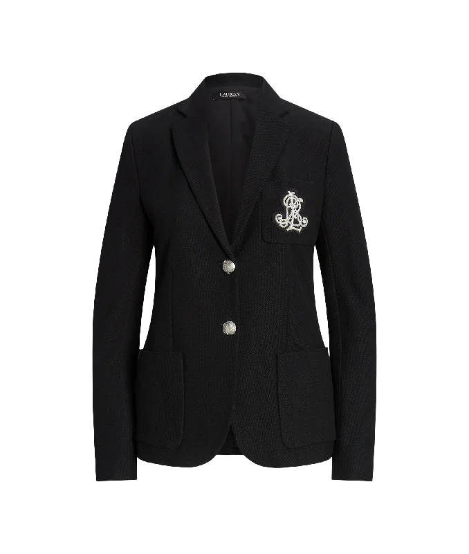 Price Reduction faux fur coatBullion Jacquard Blazer - Black