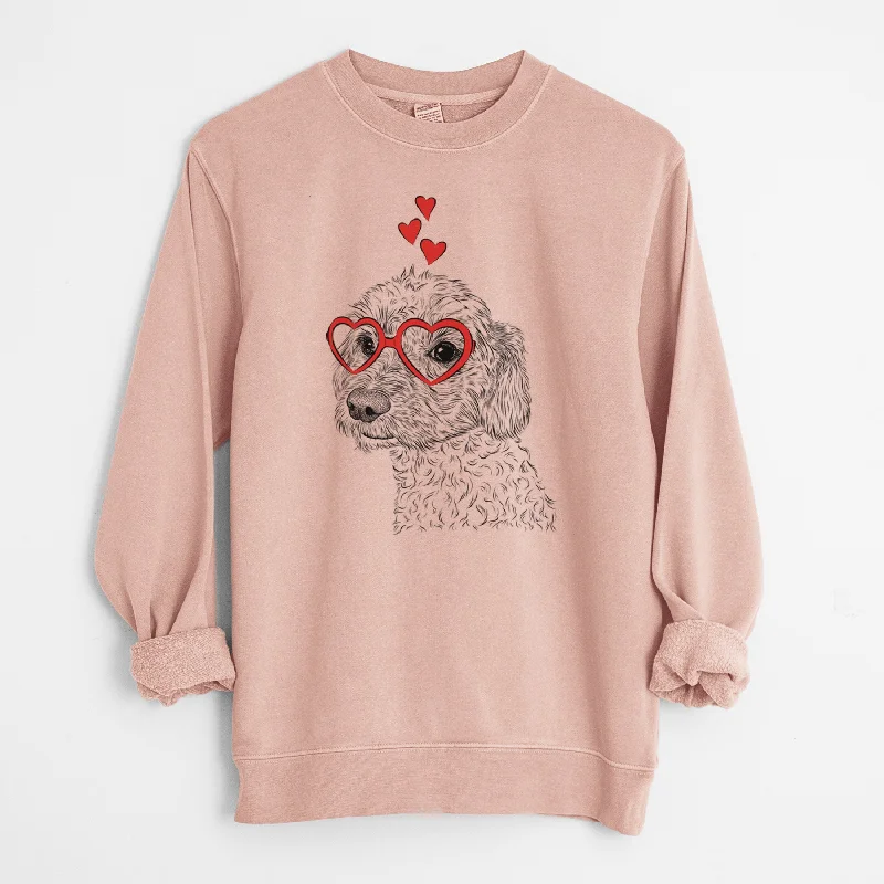 The Best Prices Valentine Georgie Boy the Mixed Breed - Unisex Pigment Dyed Crew Sweatshirt The Best Prices Valentine Georgie Boy the Mixed Breed - Unisex Pigment Dyed Crew Sweatshirt