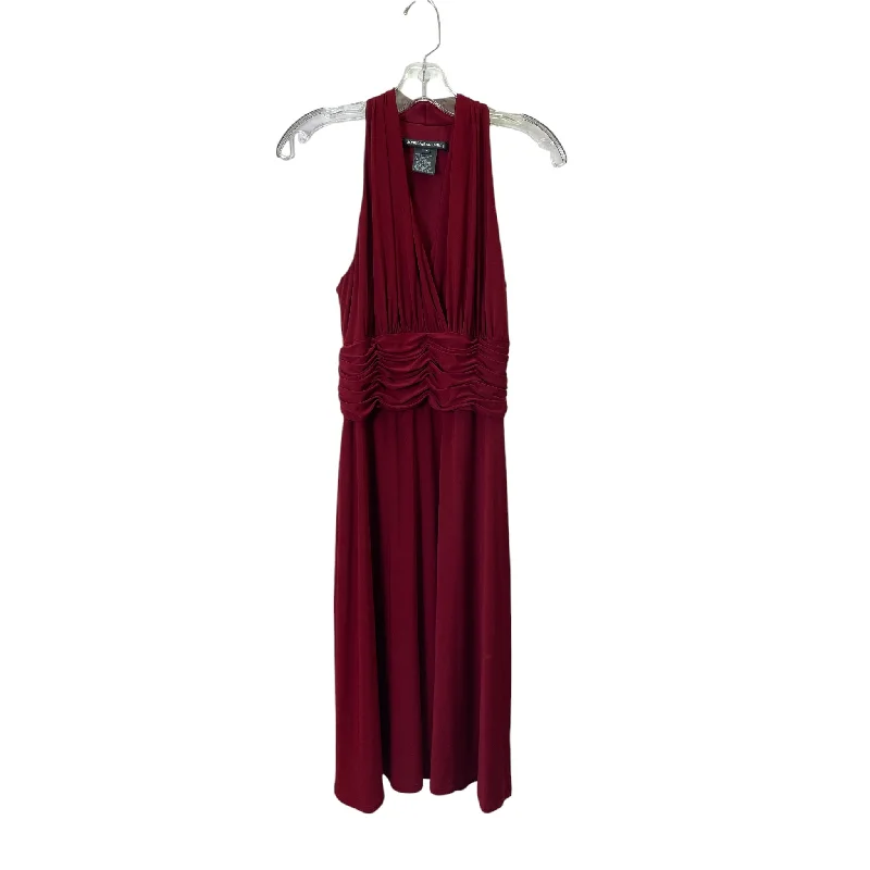 Grand Opening Sale cocktail party dressDress Party Midi By Jones Wear In Red, Size:M Grand Opening Sale cocktail party dressDress Party Midi By Jones Wear In Red, Size:M