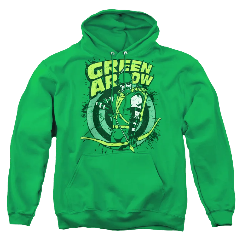 lightweight hoodieGreen Arrow On Target - Pullover Hoodie