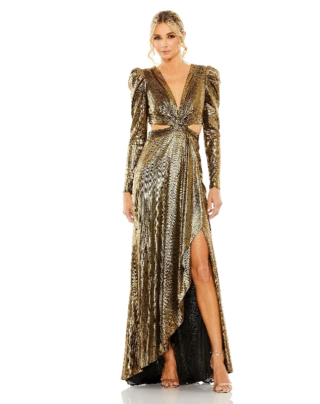 Low Prices trendy wrap dressMac Duggal 27060 Dress