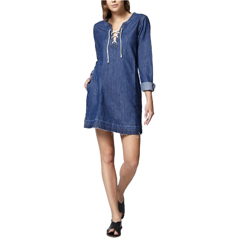 Exclusive Offers party-ready dressSanctuary Clothing Womens Denim Shift Dress