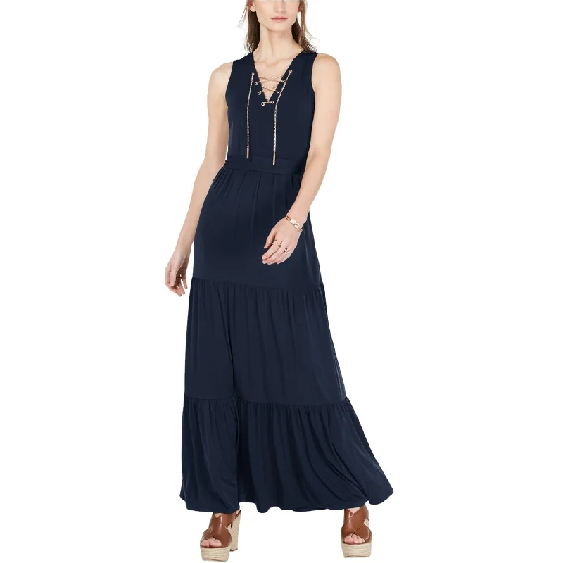 Final Sale printed dressMichael Kors Womens Chain Maxi Dress