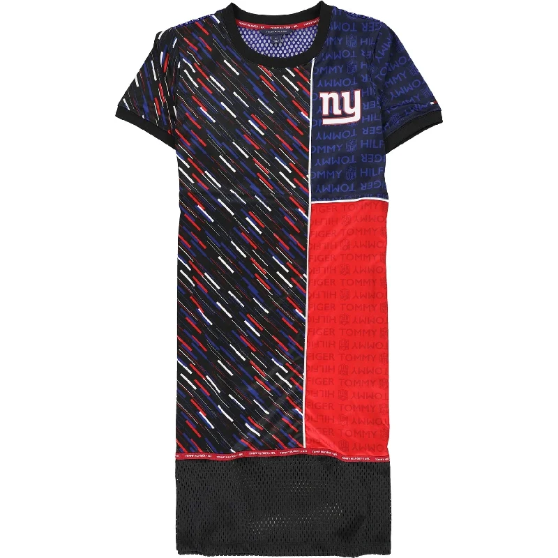 Savings Spectacular ruched dressTommy Hilfiger Womens New York Giants Jersey Shirt Dress, Multicoloured, Small Savings Spectacular ruched dressTommy Hilfiger Womens New York Giants Jersey Shirt Dress, Multicoloured, Small