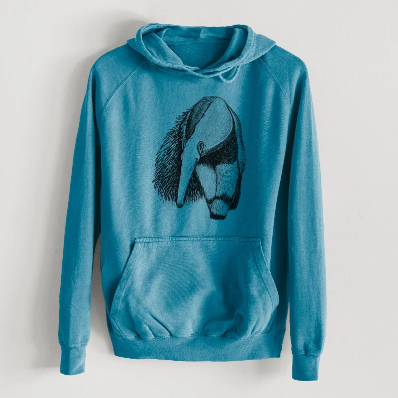 lightweight fitness hoodieGiant Anteater - Myrmecophaga tridactyla  - Mid-Weight Unisex Vintage 100% Cotton Hoodie