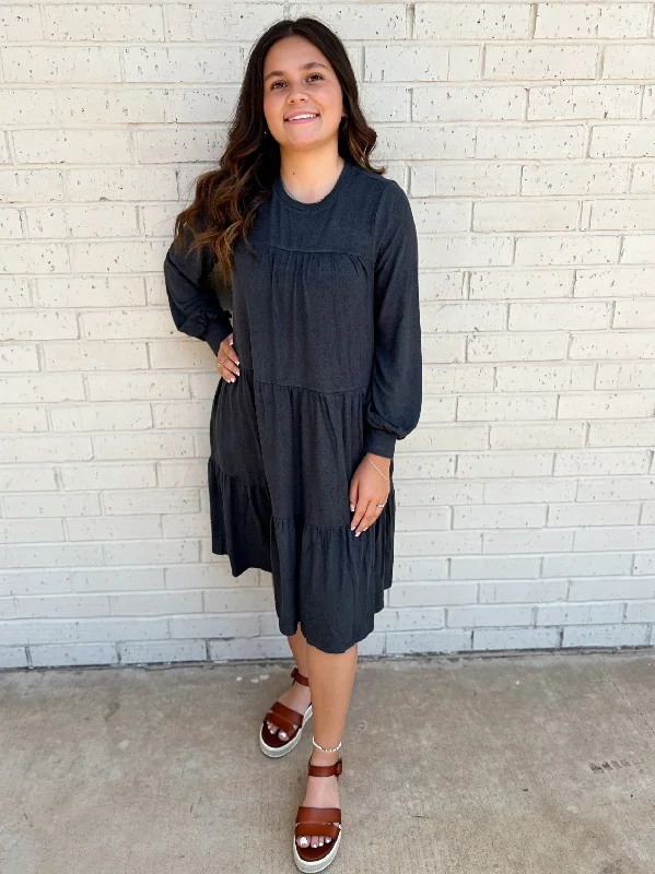 Quick Sale fitted dressStill Be Here Layered Dress - 4 Colors