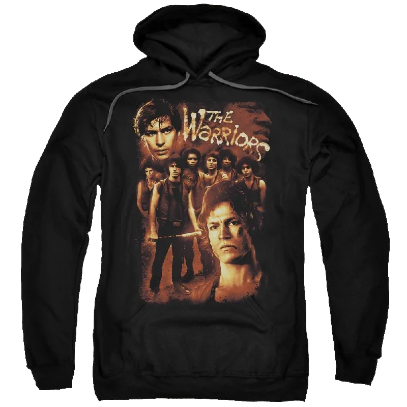 Mega Deal casual streetwear hoodieThe Warriors 9 Warriors Pullover Hoodie
