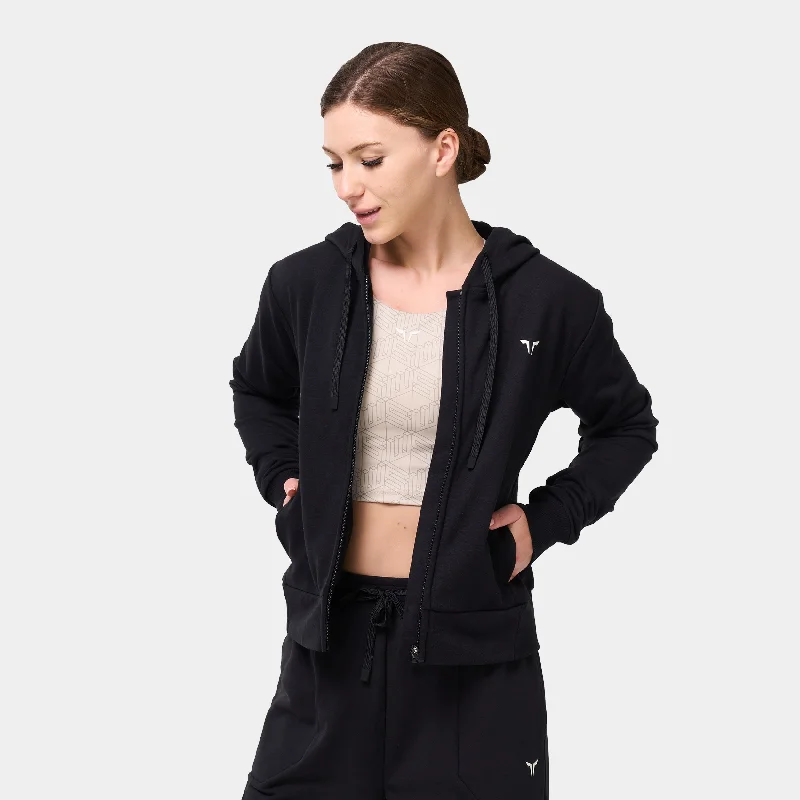Super Sale Slim Fit Hoodie - Black