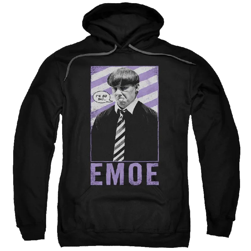 One-DAY Sale soft hoodieThe Three Stooges Emoe Pullover Hoodie