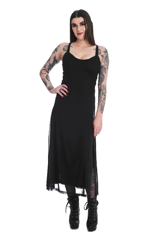 Massive Deals party-ready dressAraxiel Mesh Dress