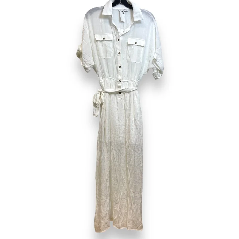Amazing Deals casual summer dressDress Casual Maxi By Hyfve In White, Size: S