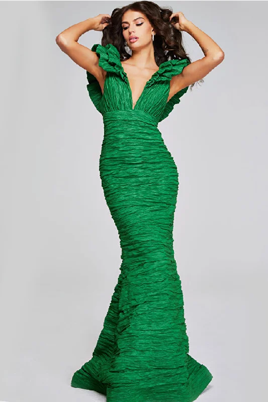 Buy Now floral wrap dressJOVANI 40044 DRESS