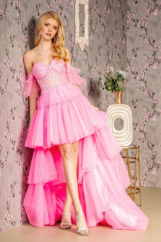 Fantastic Offers minimalistic dress3D Heart Applique Bead Layered Skirt Mesh A-line Long Prom Dress GLGL3396 Fantastic Offers minimalistic dress3D Heart Applique Bead Layered Skirt Mesh A-line Long Prom Dress GLGL3396