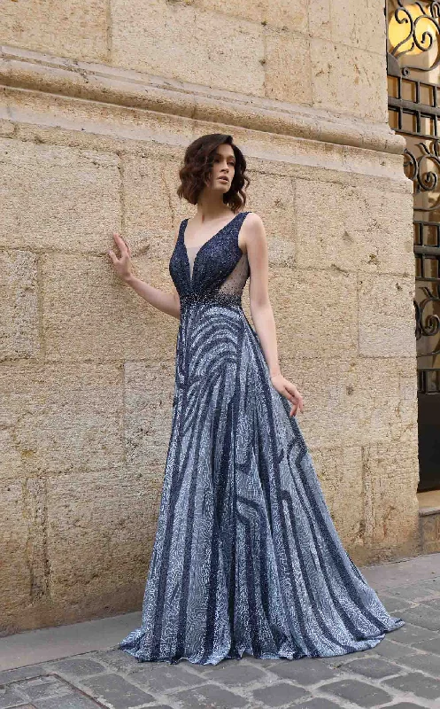 elegant maxi dressModessa Couture M19078 Dress