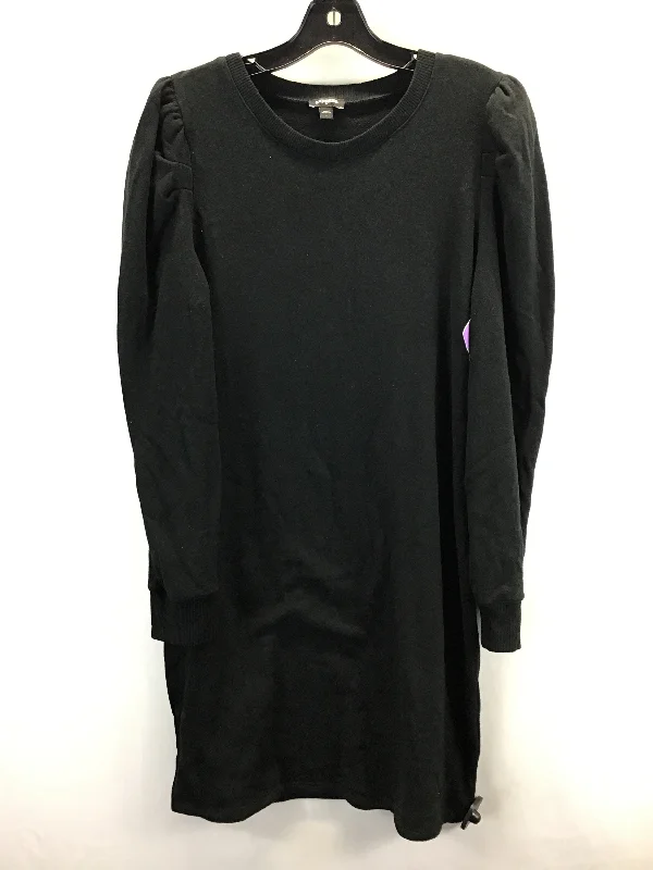 tiered dressDress Sweater By Express In Black, Size: L