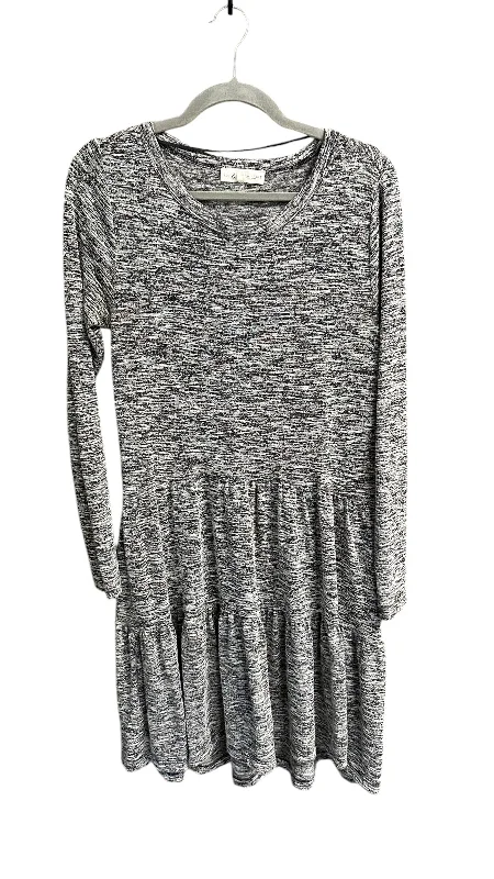 Anniversary Sale elegant dressDress Casual Midi By Loft In Grey, Size: Xs