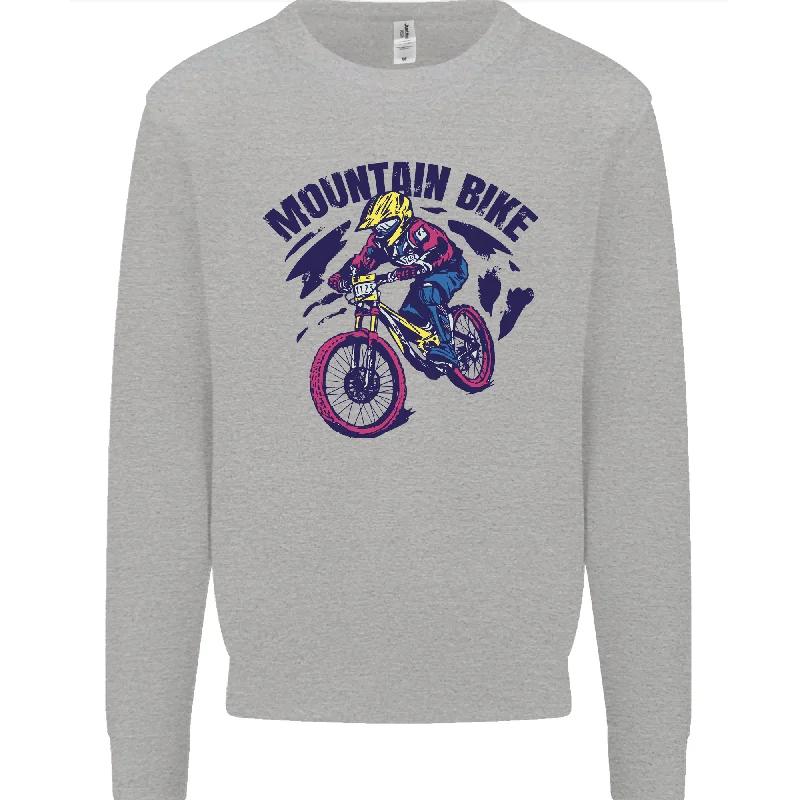 Mega Sale Cycling Mountain Bike Bicycle Cyclist MTB Mens Sweatshirt Jumper