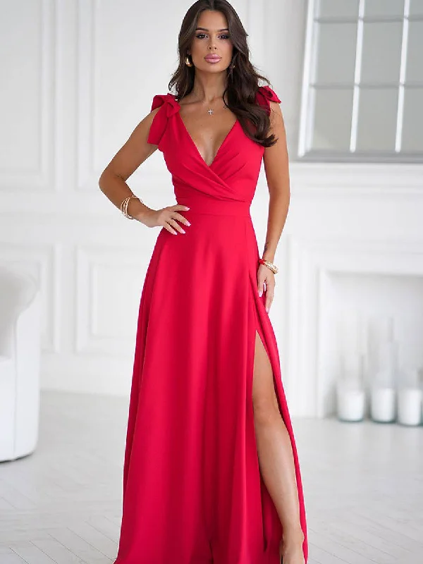 Price Break printed dressLong dress model 202371 Bicotone