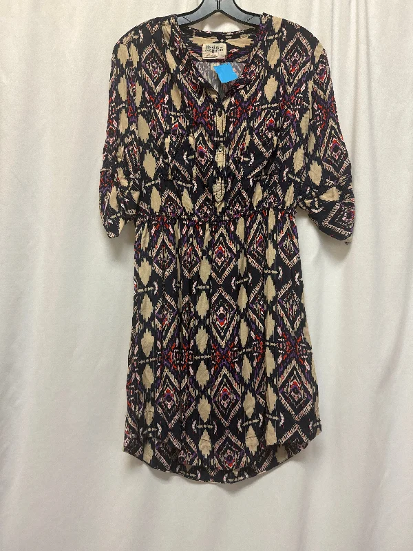 Epic Deals stylish dressDress Casual Midi By Holding Horses In Tan, Size: S