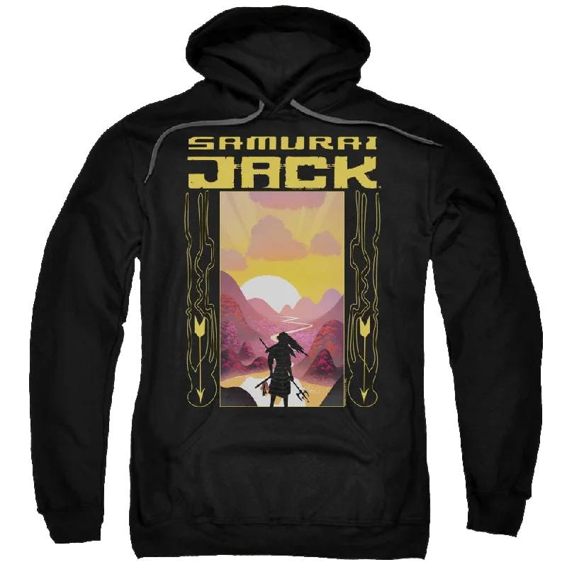 zip-up hooded sweatshirtSamurai Jack Sunrise - Pullover Hoodie